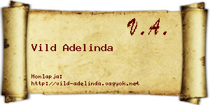 Vild Adelinda névjegykártya